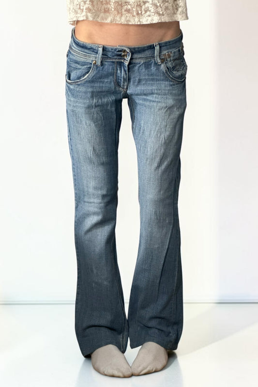 Lågmidjade jeans stl: S