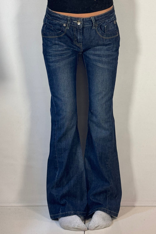 Lågmidjade jeans stl: S