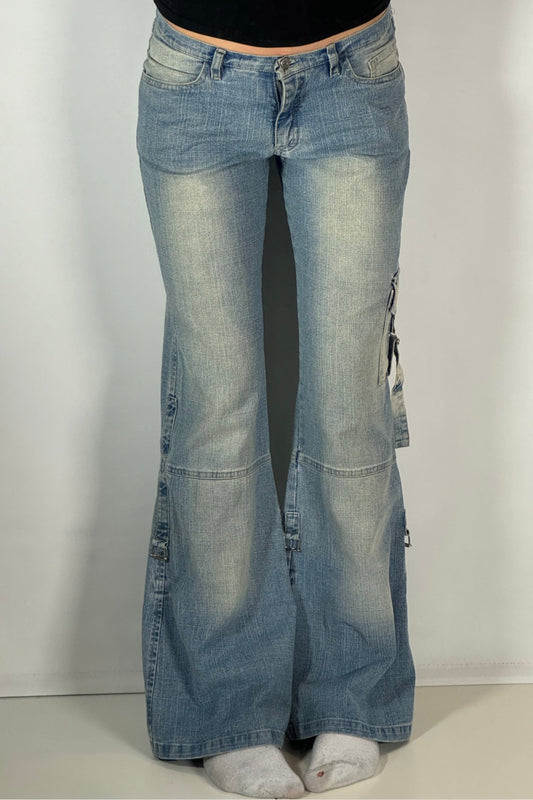 Lågmidjade jeans stl: XS