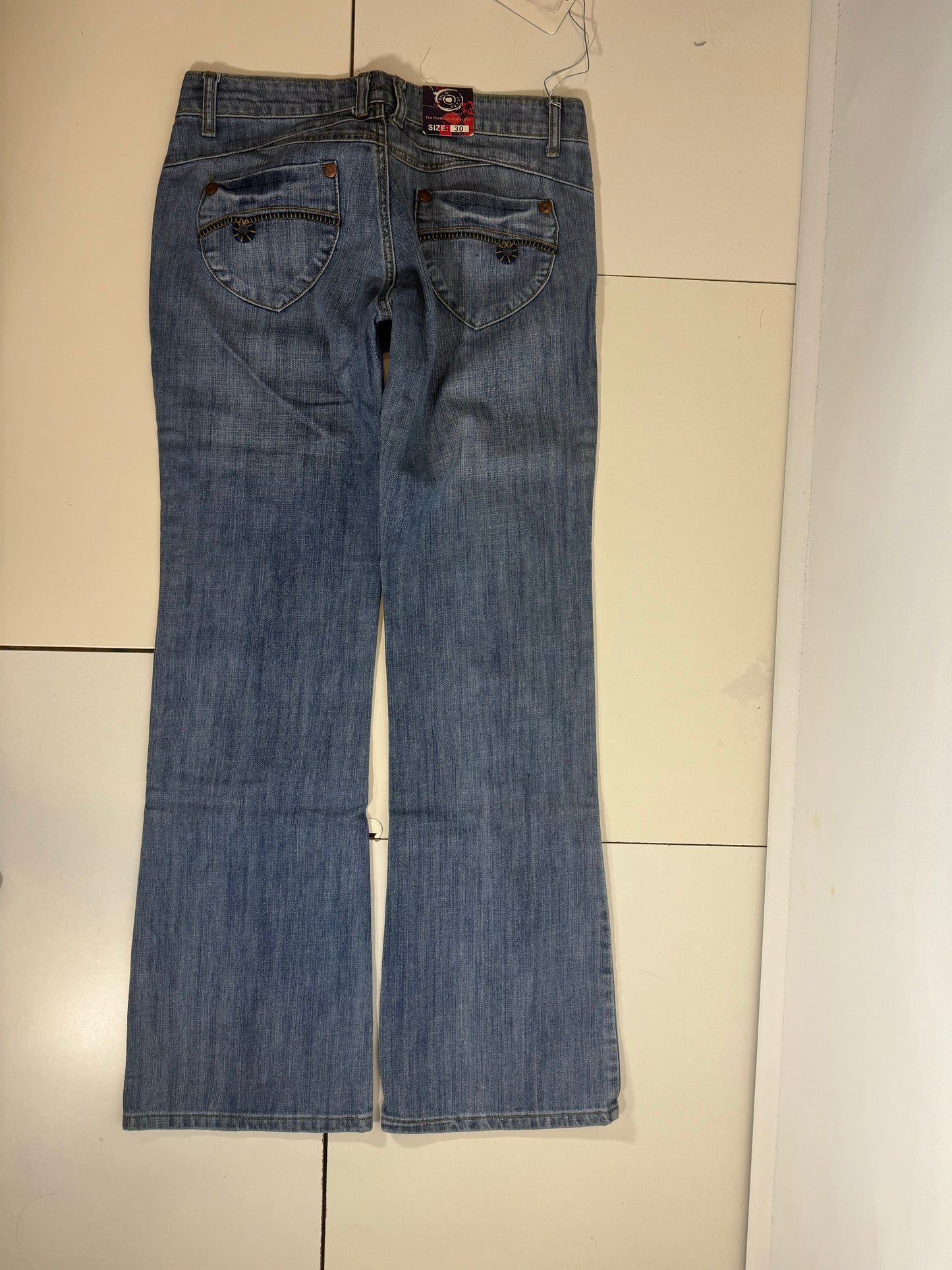 Lågmidjade jeans stl: S