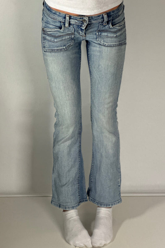 Lågmidjade jeans stl: XS