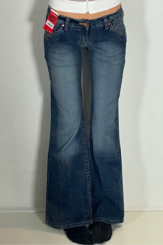 Lågmidjade jeans stl: S