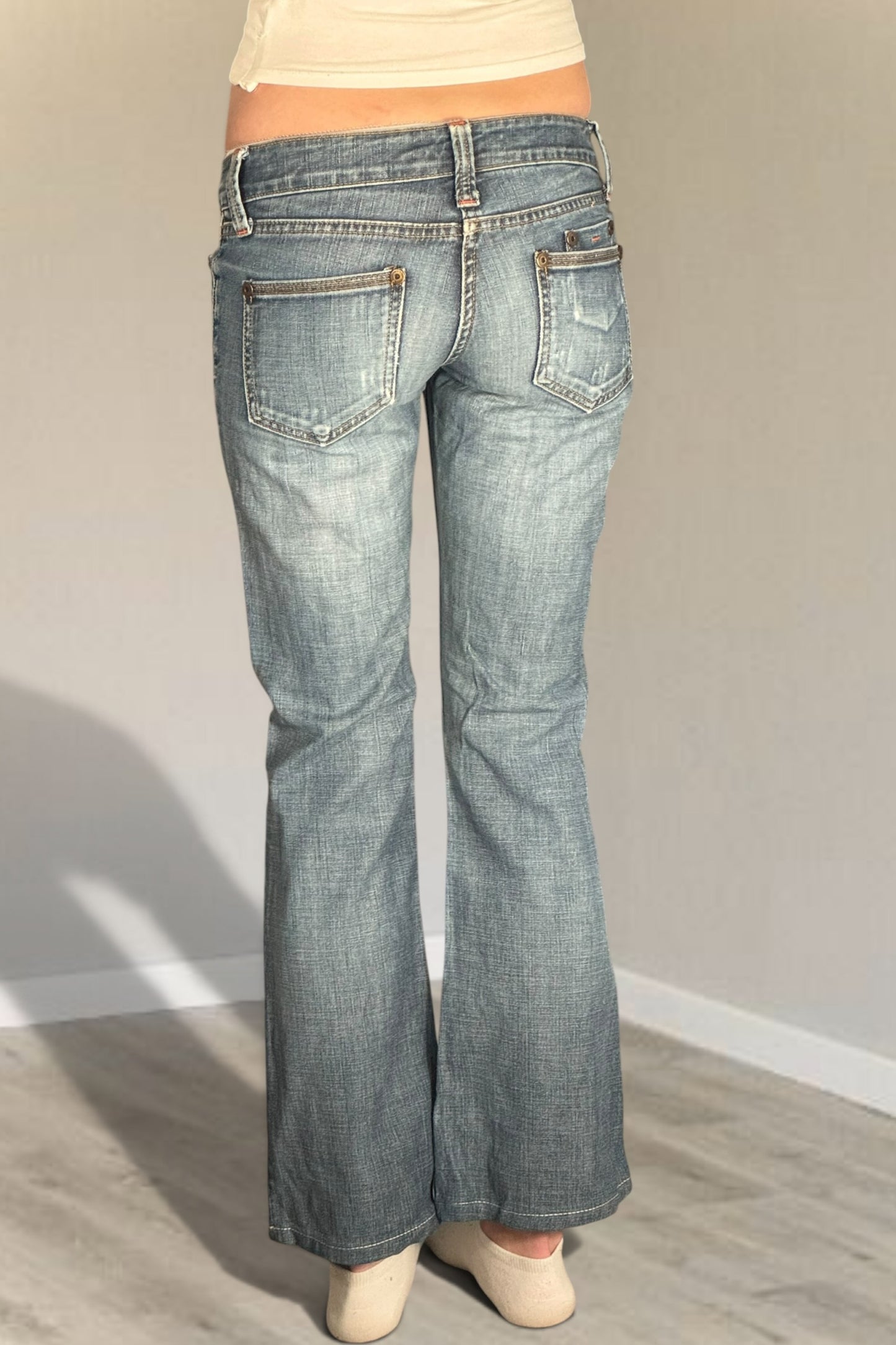 Lågmidjade jeans stl: XS