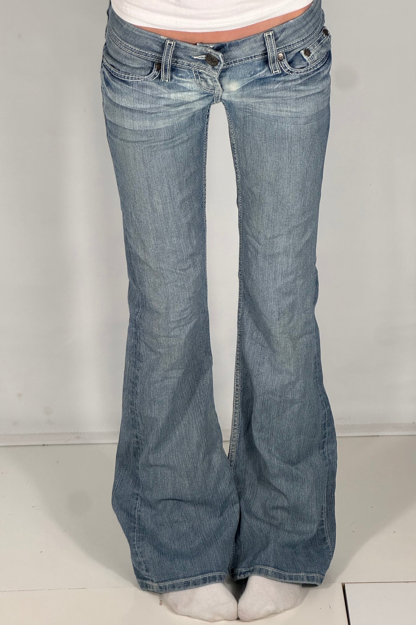 Lavtaljede jeans str: XS