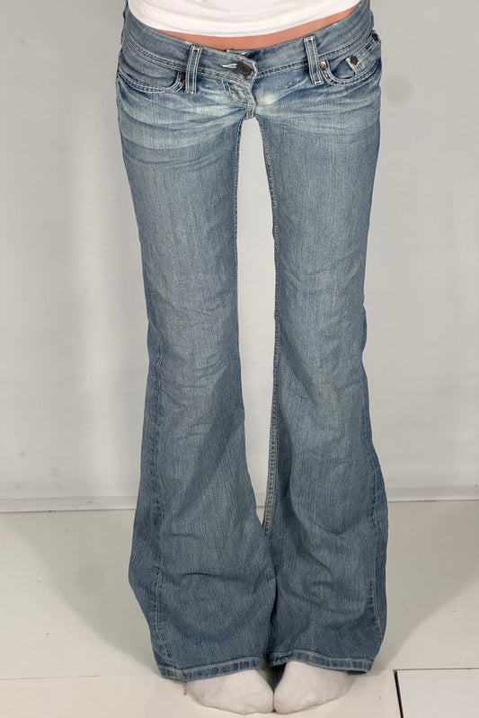 Lågmidjade jeans stl: XS