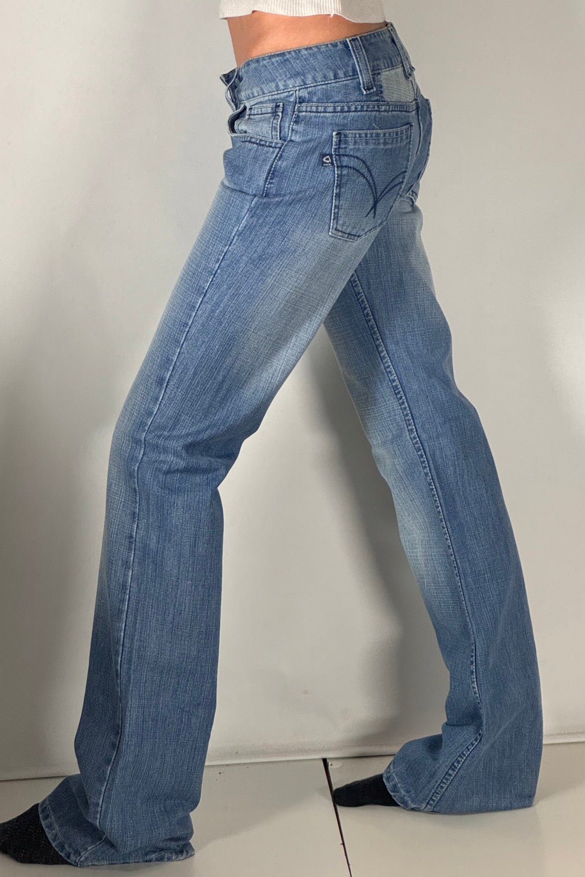 Lågmidjade jeans stl: XS/S (W29/L34)