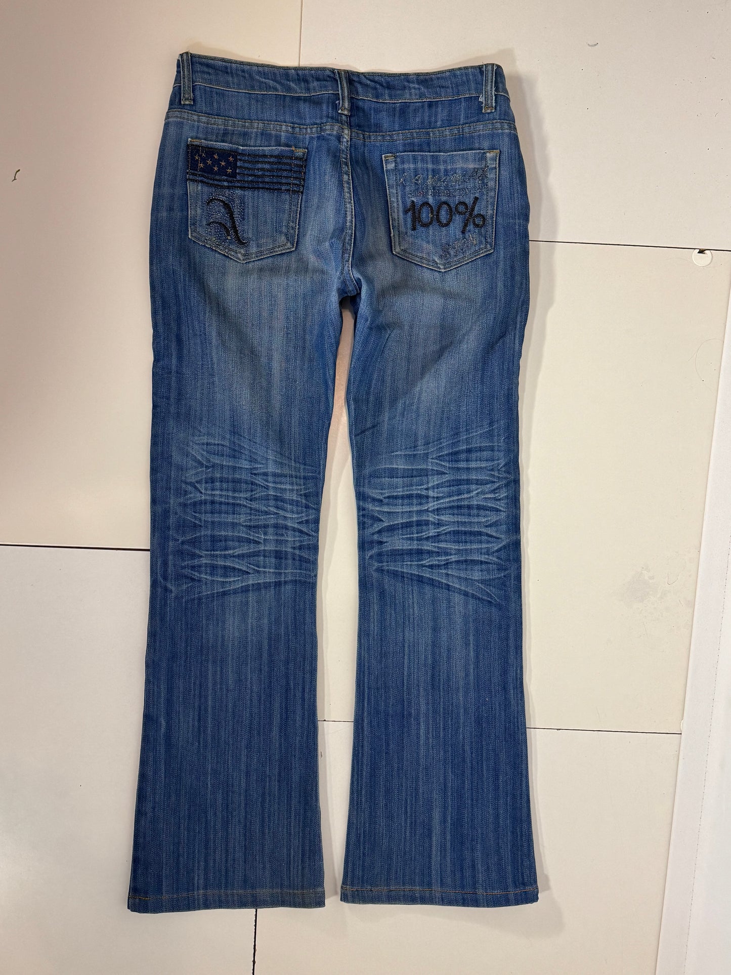 Lågmidjade jeans stl: S