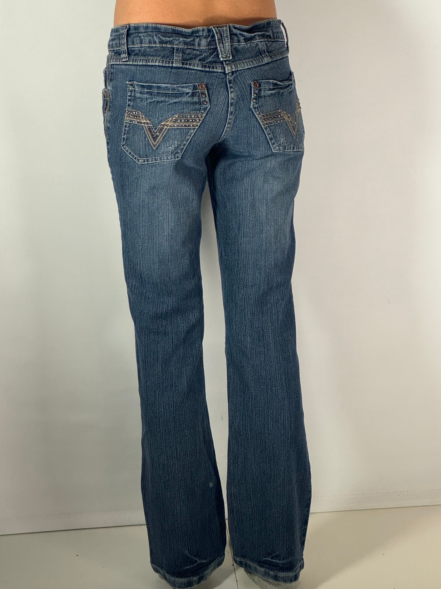 Lågmidjade jeans stl: S