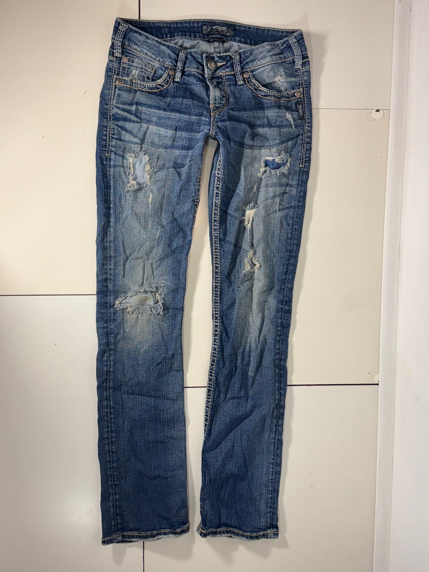 Lågmidjade jeans stl: S