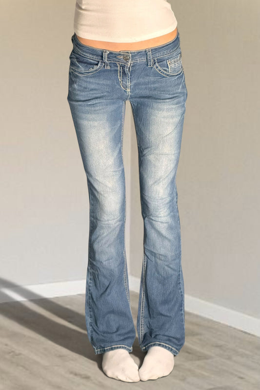 Lågmidjade jeans stl: XXS