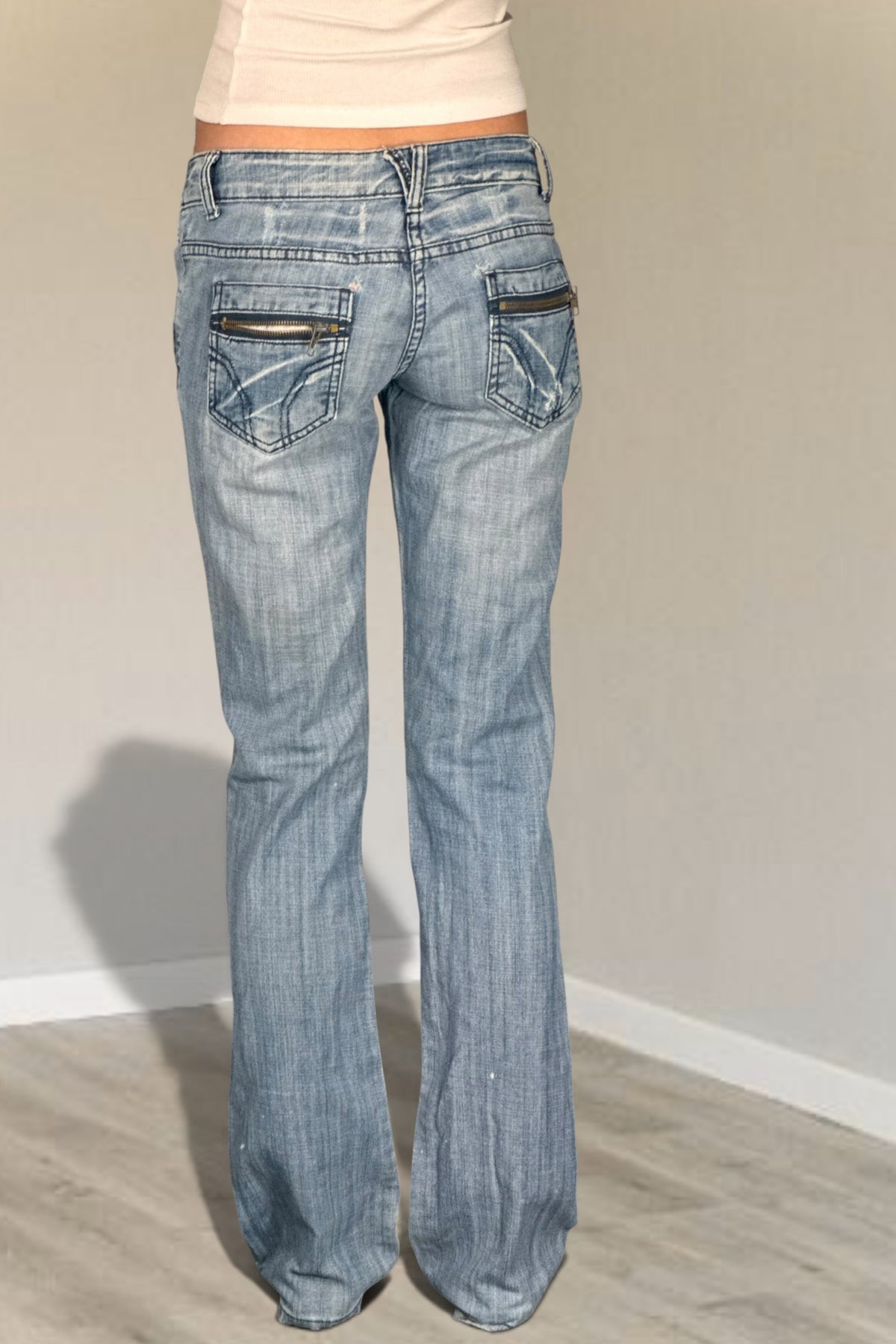 Lågmidjade jeans stl: XS