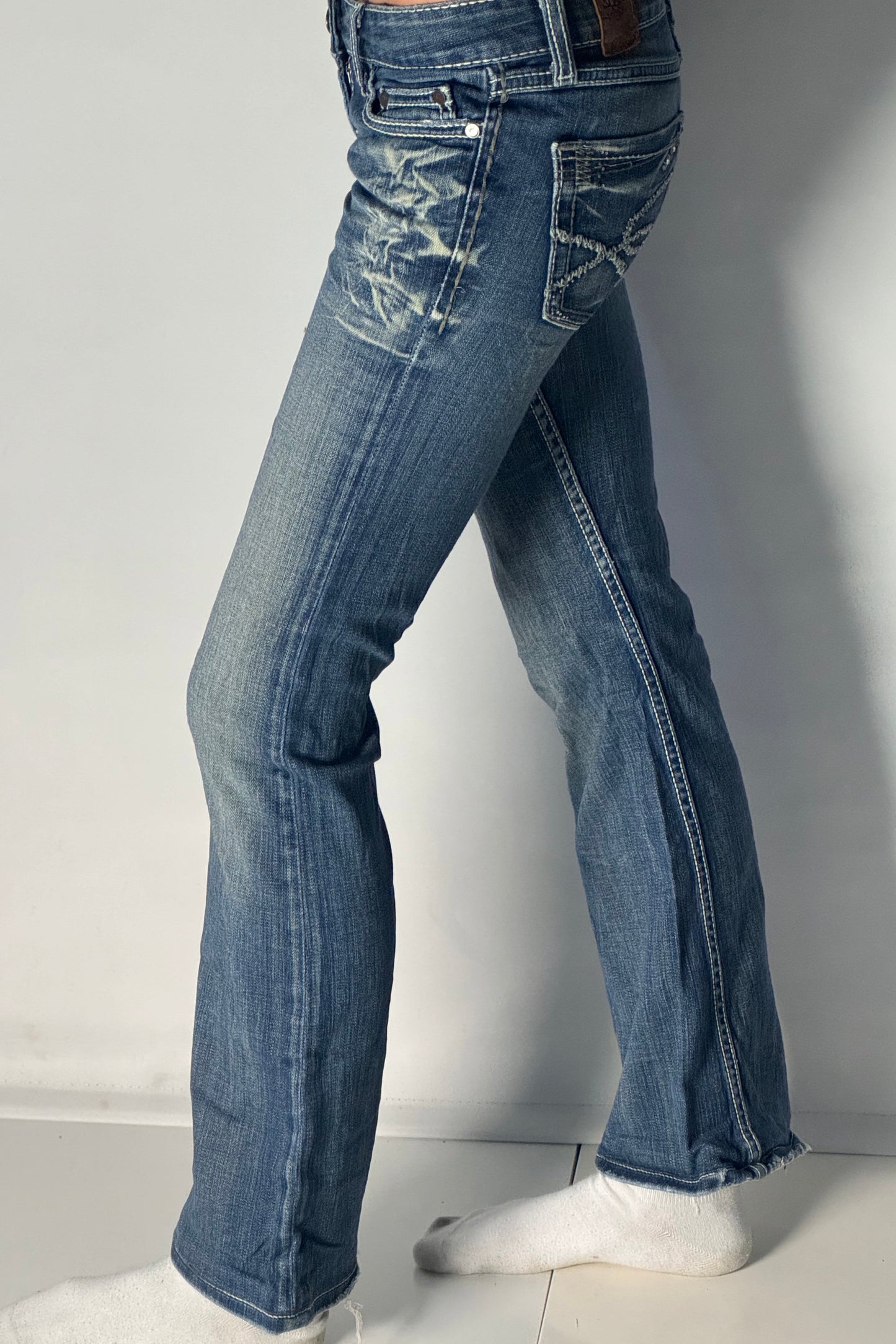 Lågmidjade jeans stl: XXS