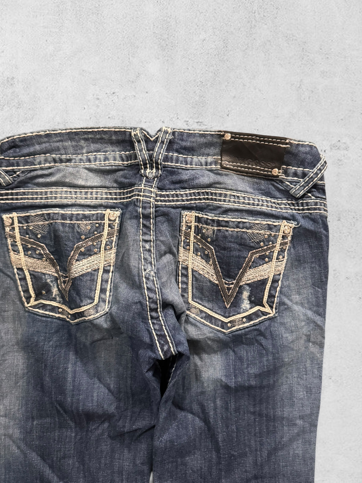 Lågmidjade jeans stl: S/M