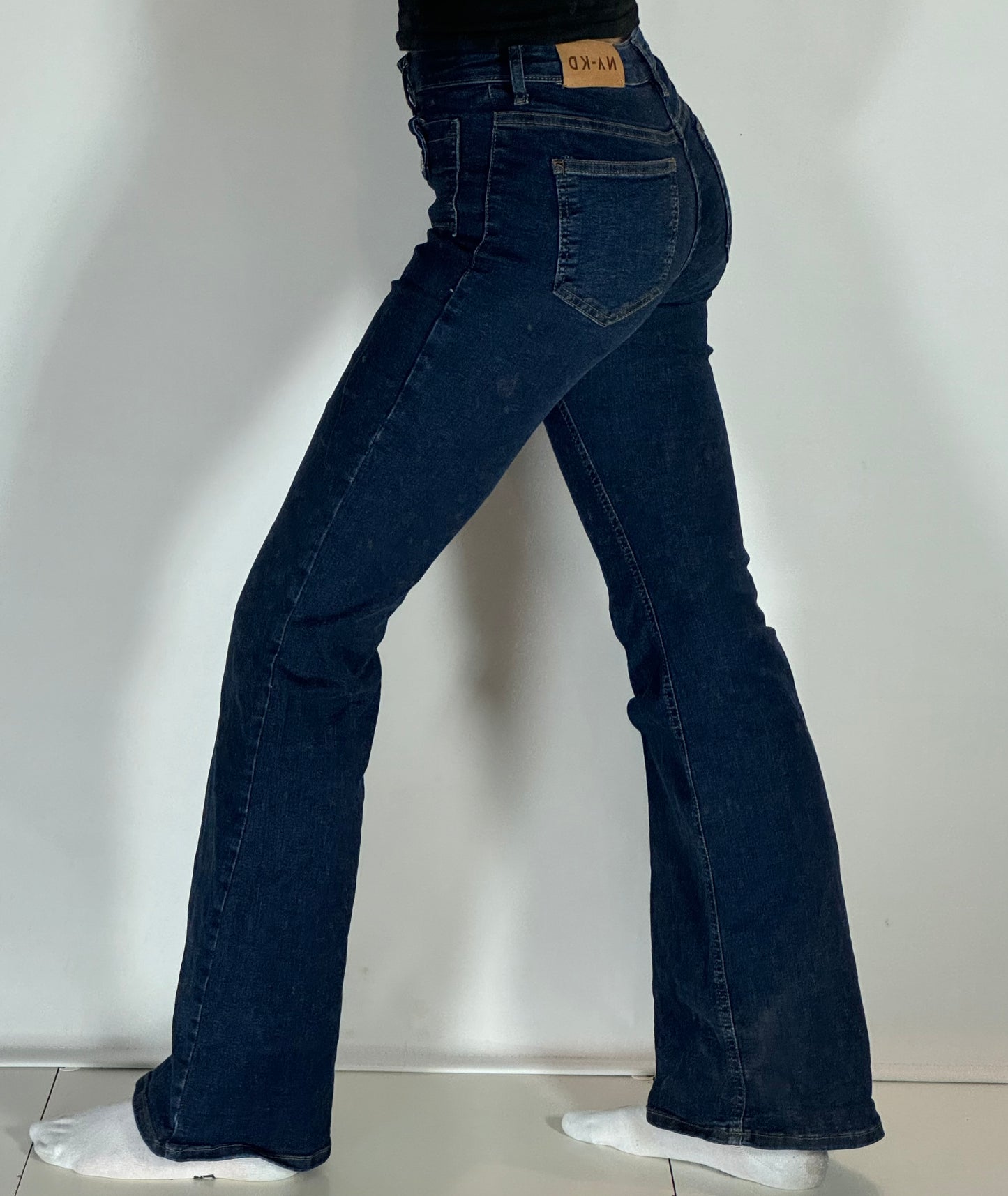 Utsvängda jeans stl: XXS