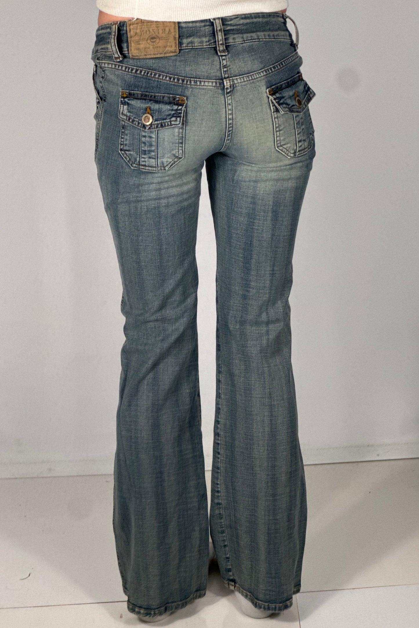 Lågmidjade jeans stl: XS