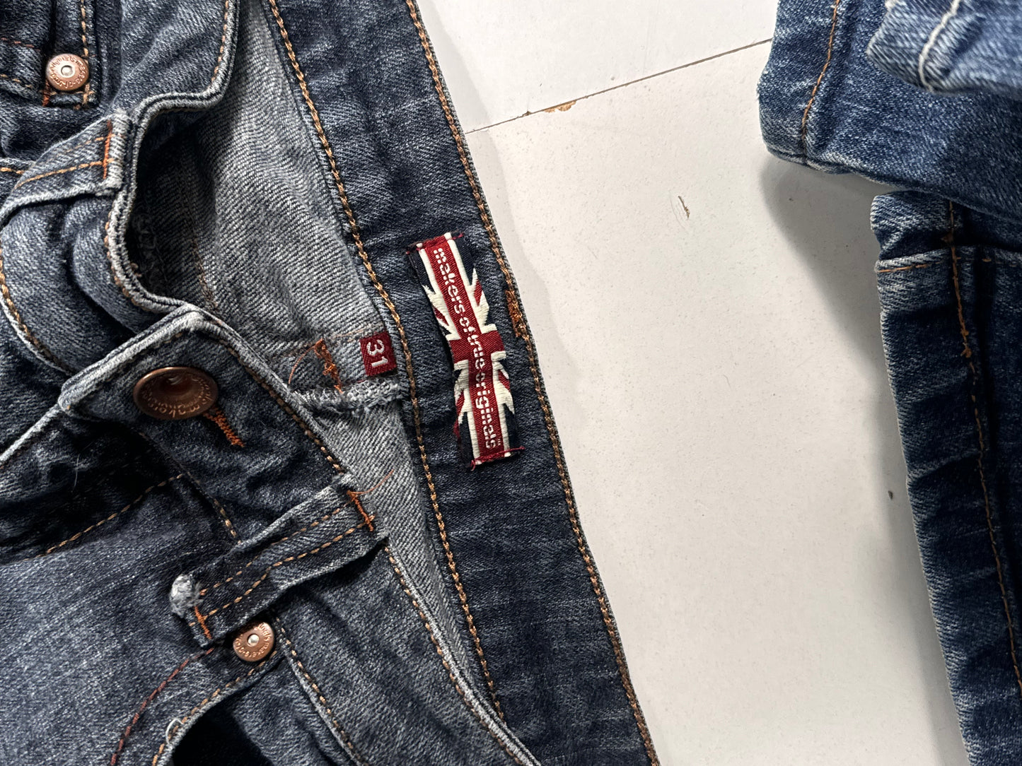 Lågmidjade jeans stl: S