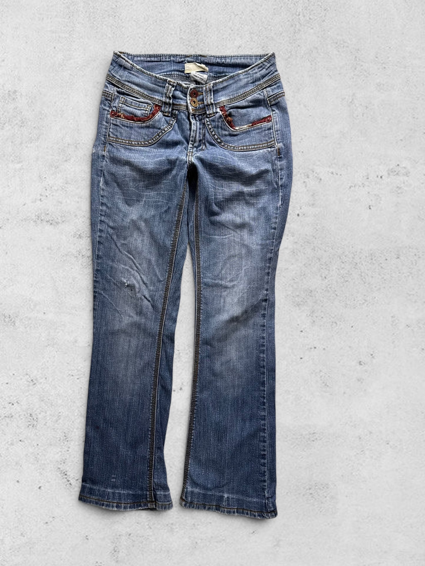 Lågmidjade jeans stl: XS