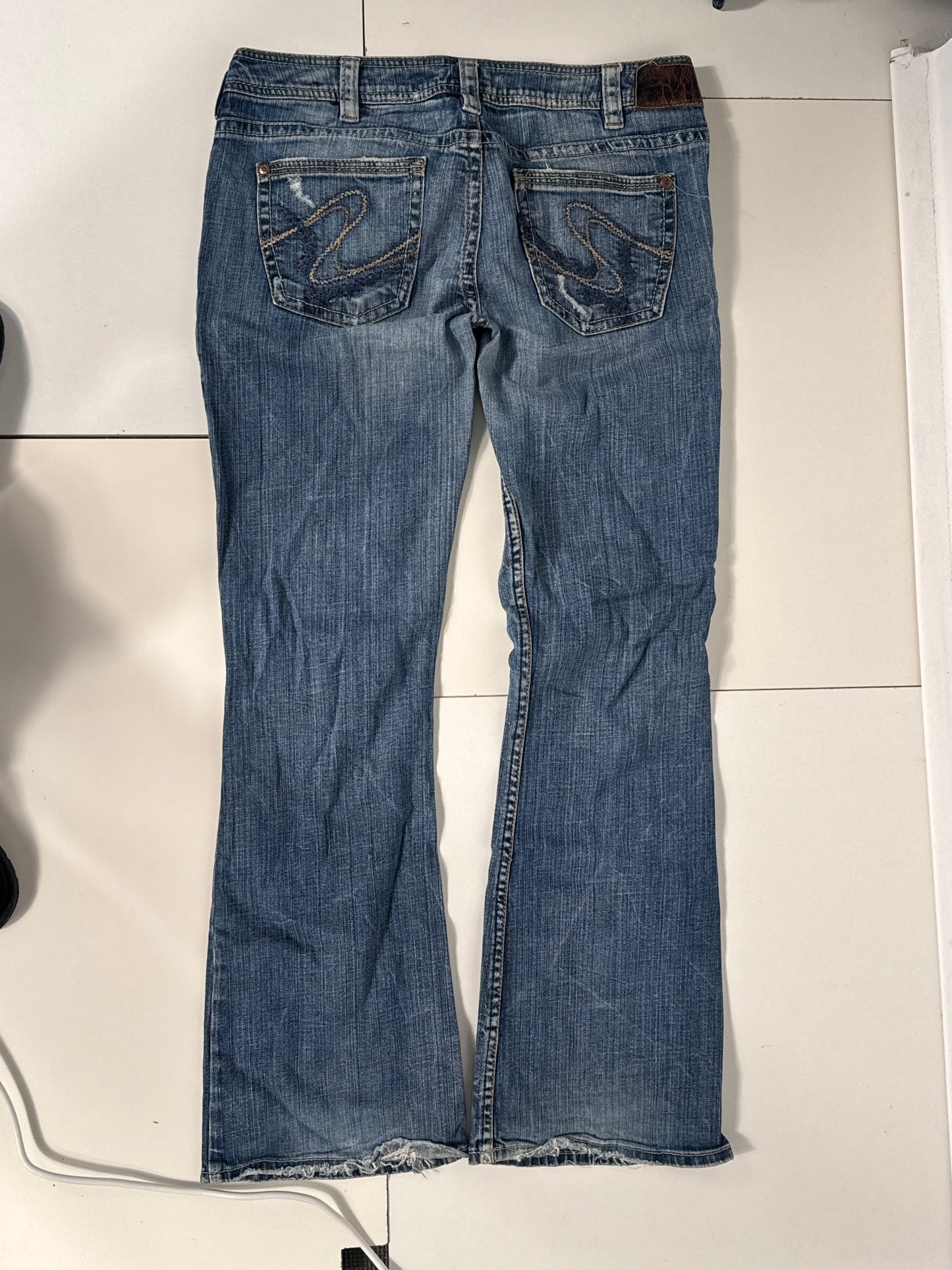 Lågmidjade jeans stl: M