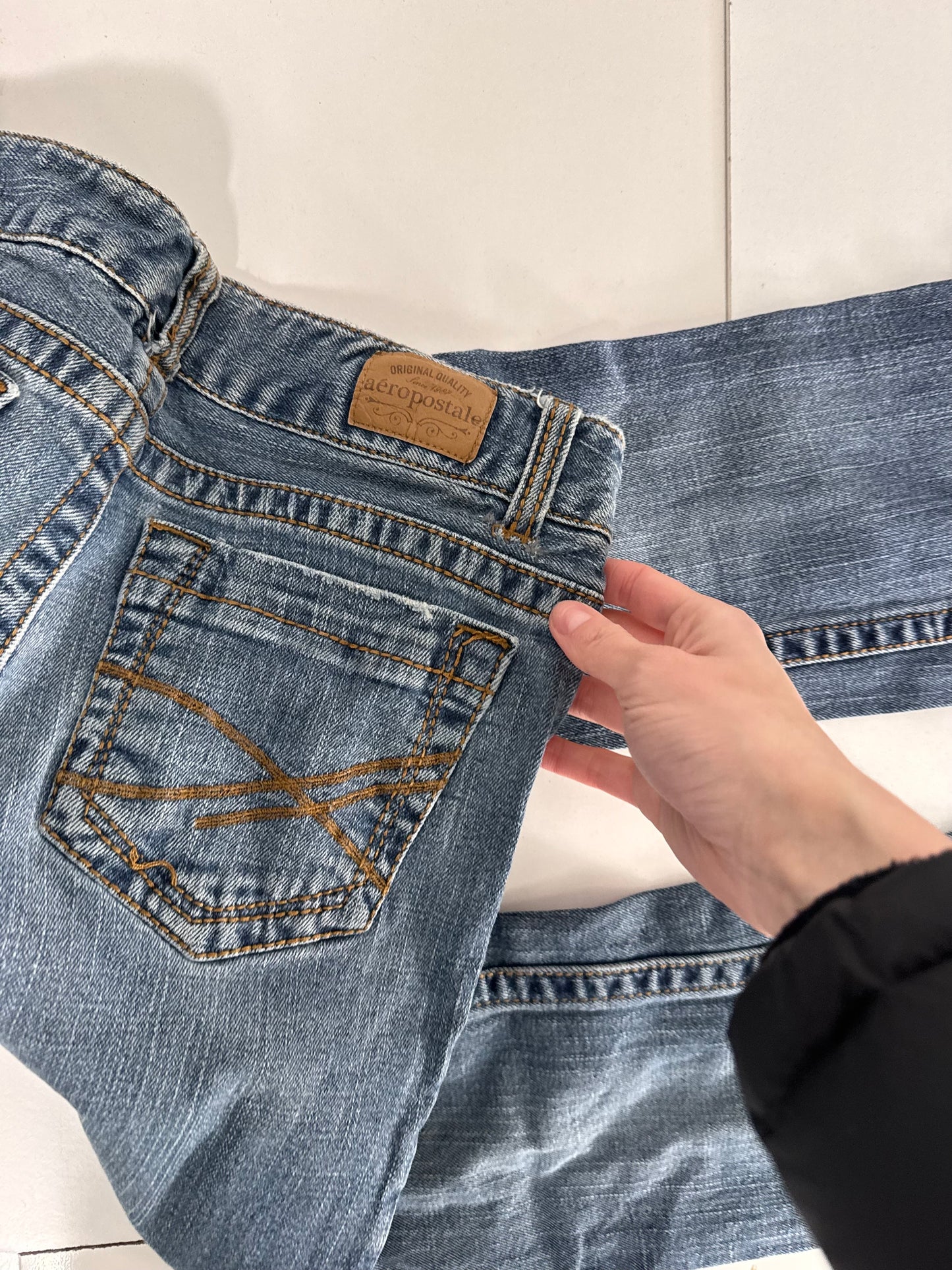 Lågmidjade jeans stl: XS