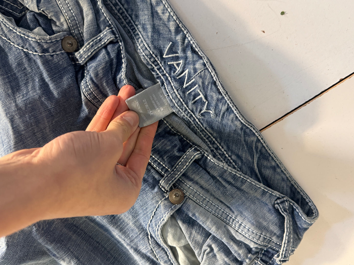 Lågmidjade jeans stl: