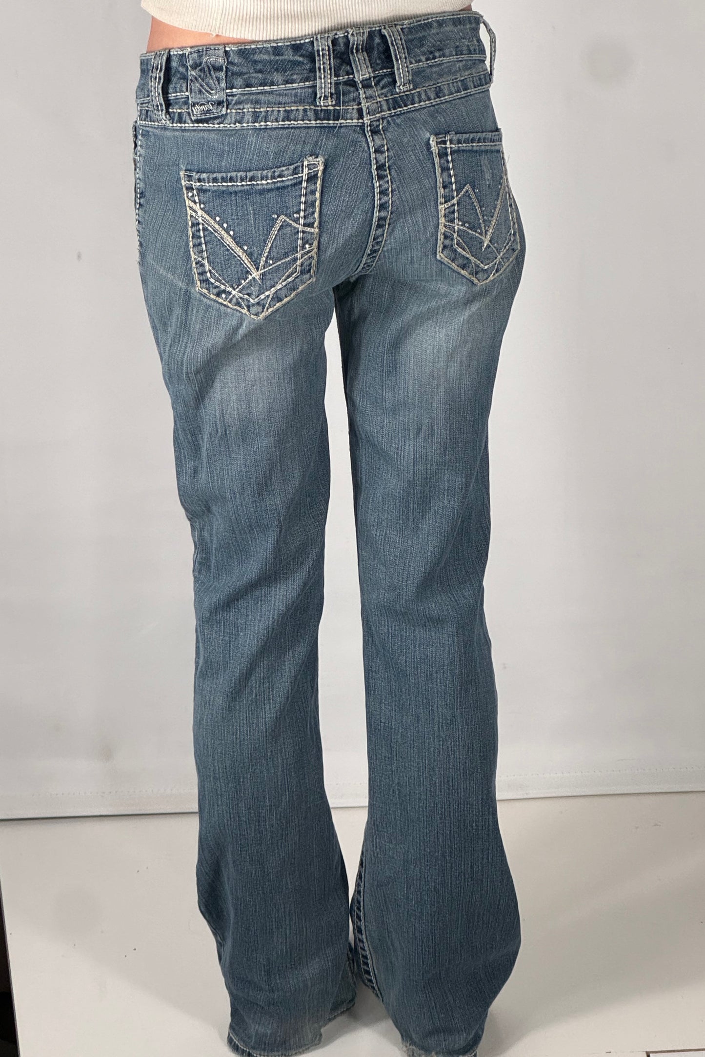 Lågmidjade jeans stl: S