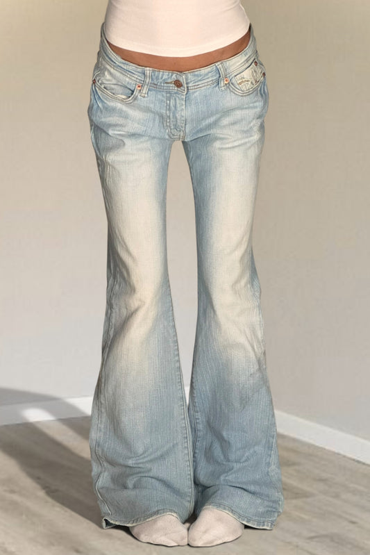 Lågmidjade jeans stl: M
