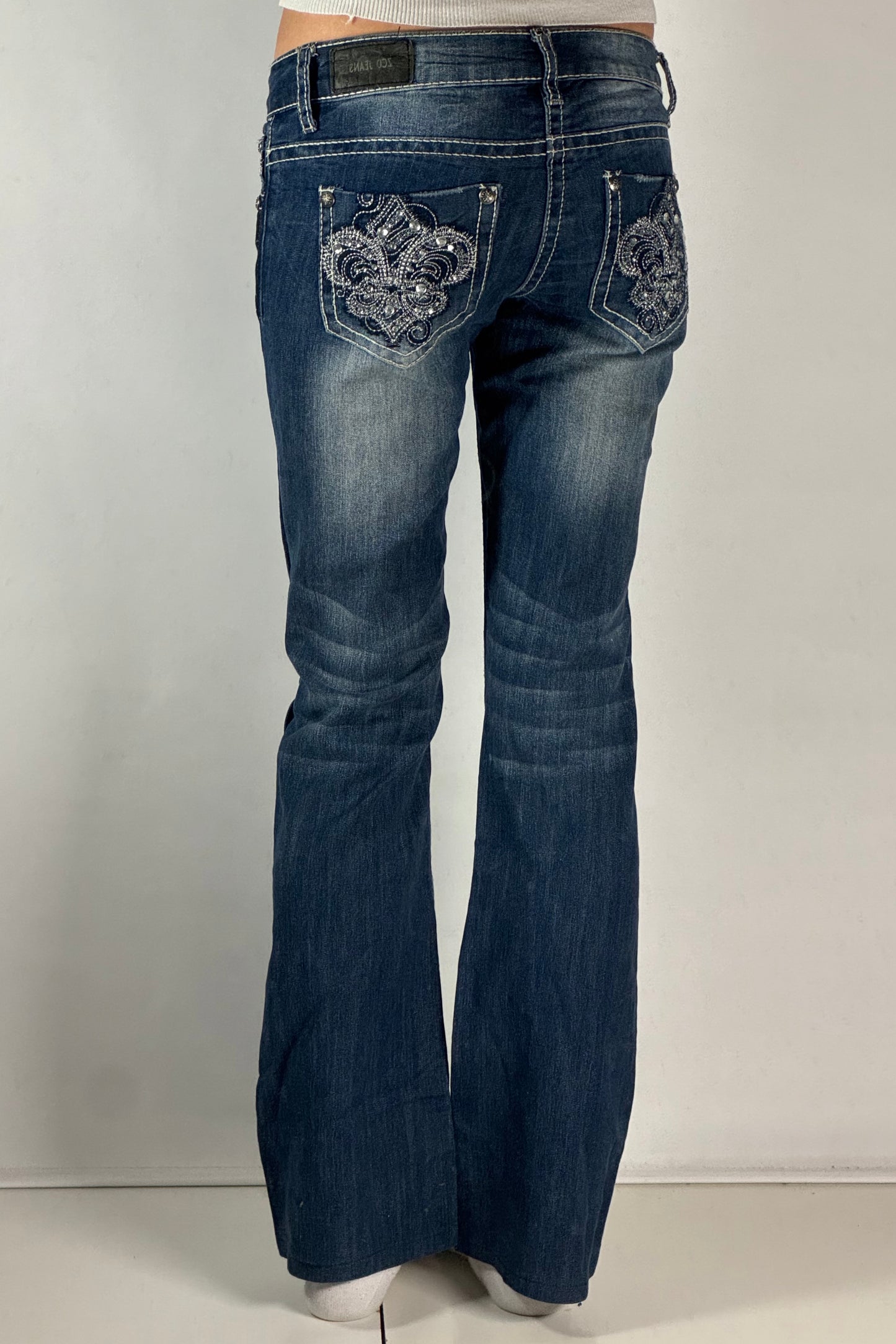 Lågmidjade jeans stl: XS