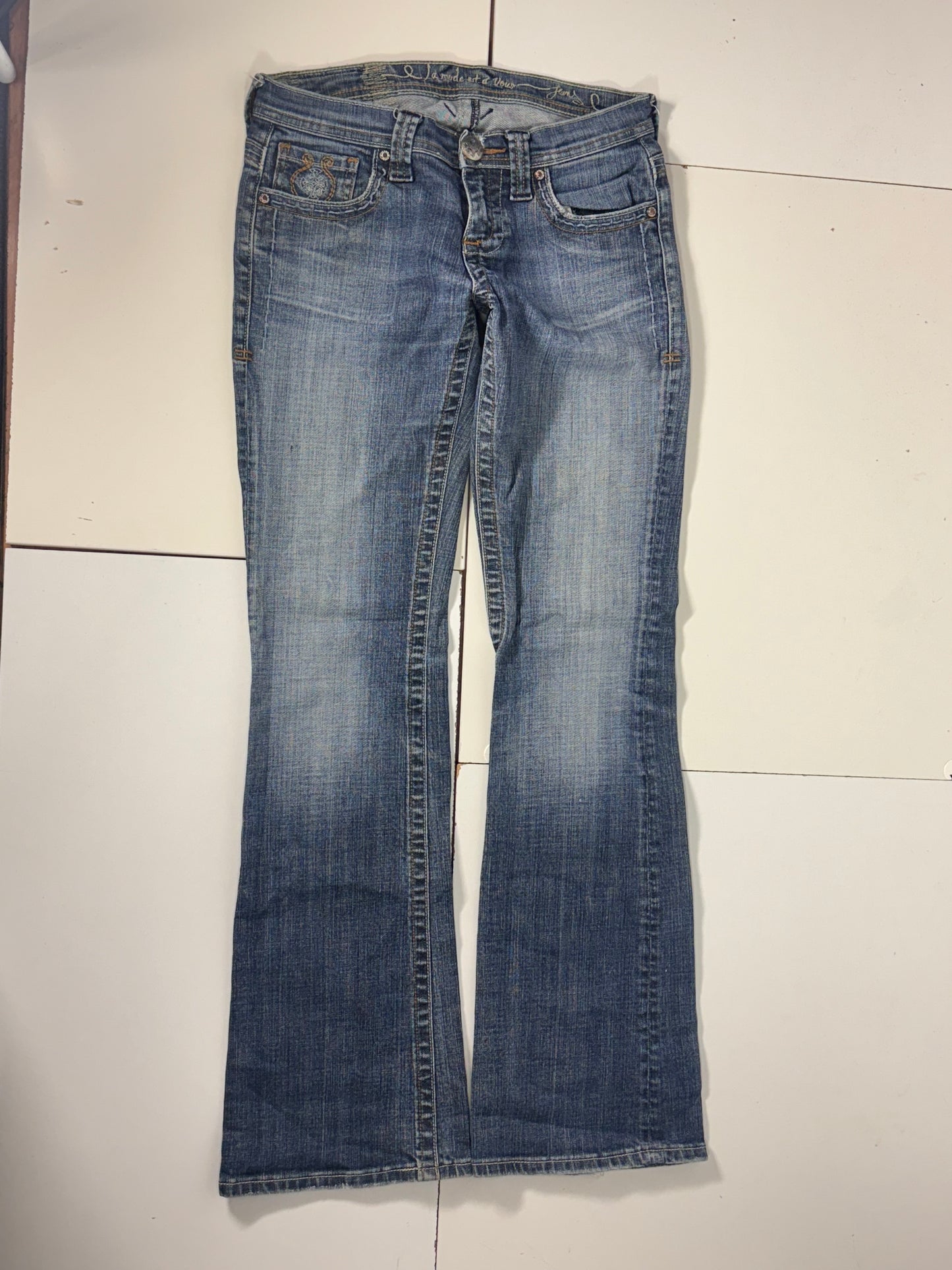 Lågmidjade jeans stl: XS