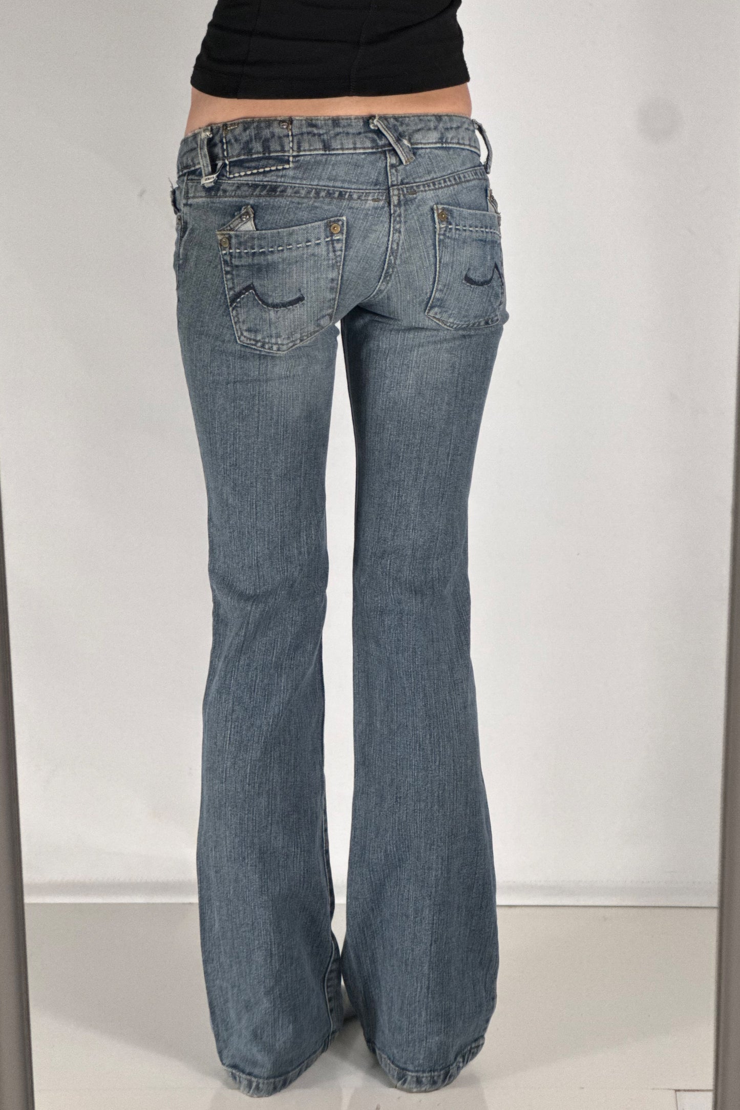 Lågmidjade jeans stl: XS