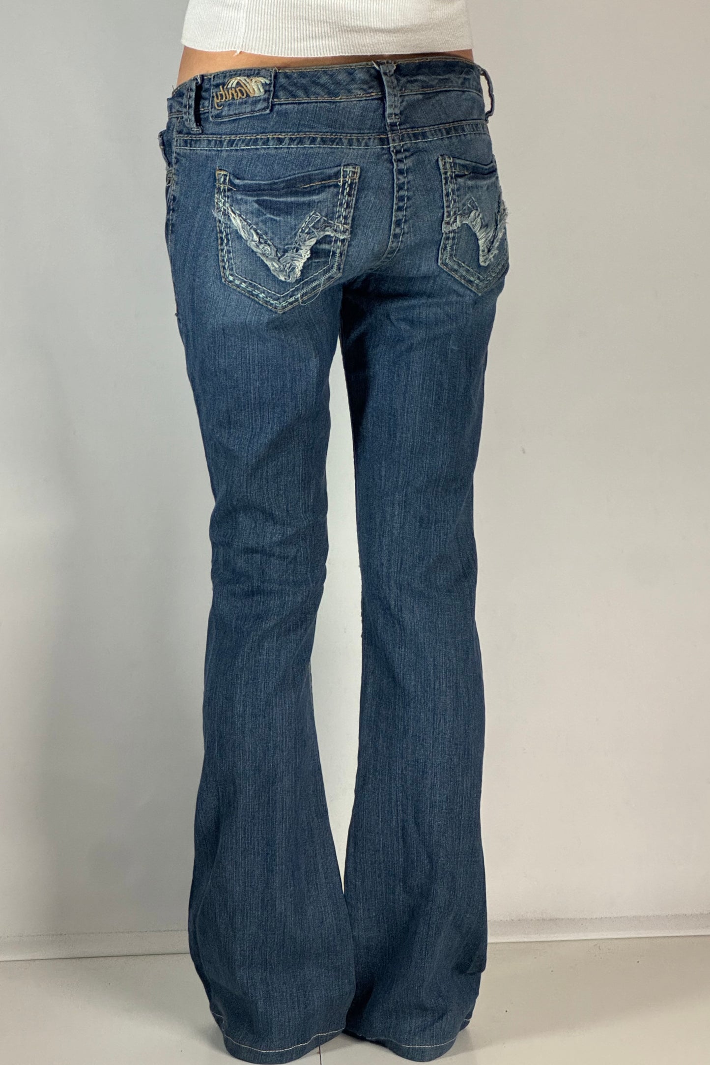 Lågmidjade jeans stl: S