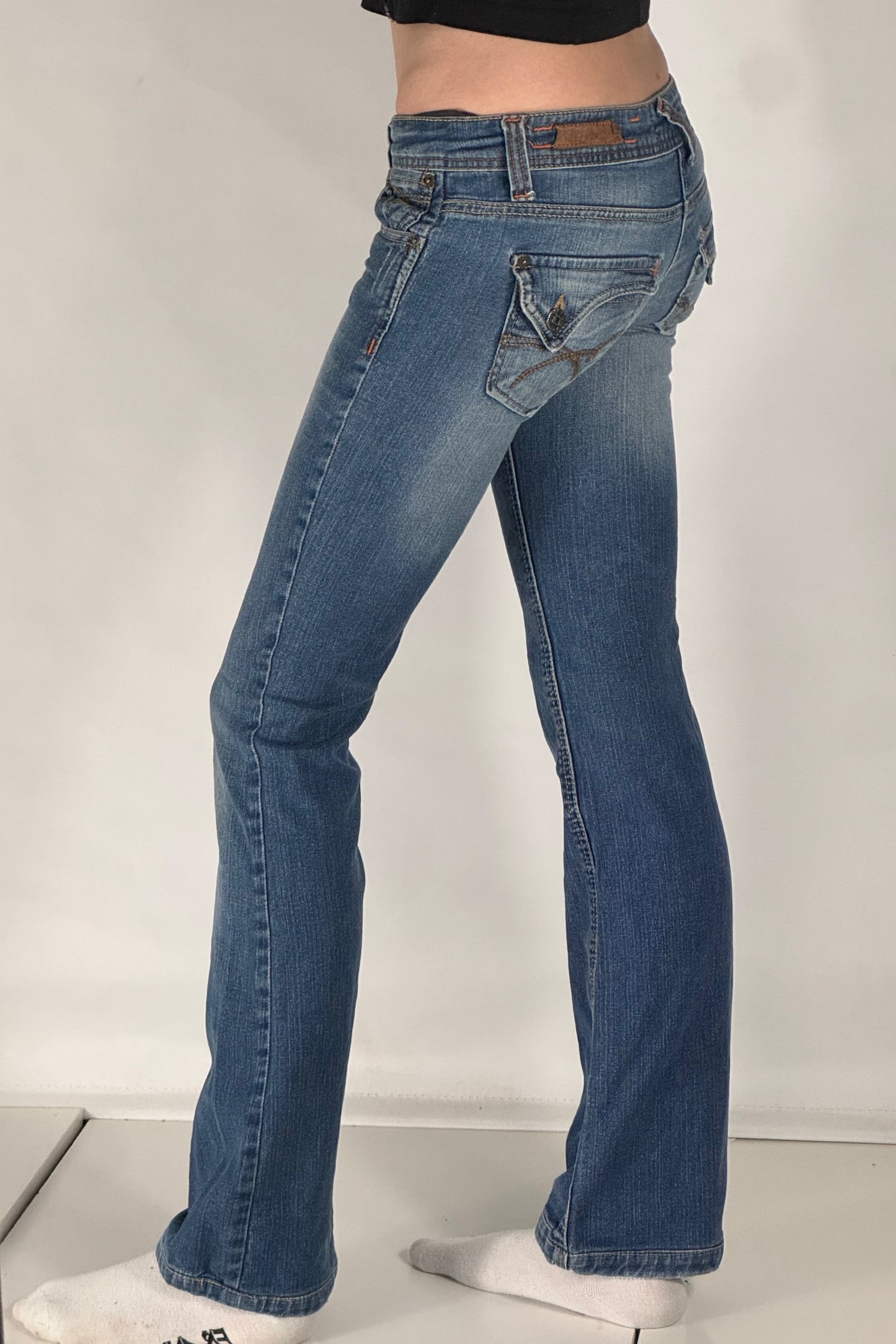 Lågmidjade jeans stl: XS