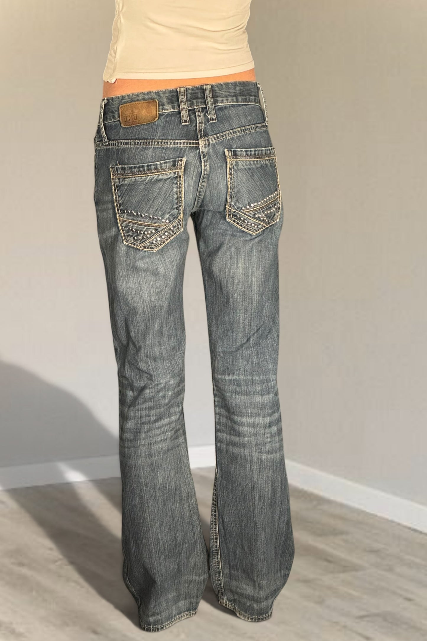 Lågmidjade jeans stl: XS