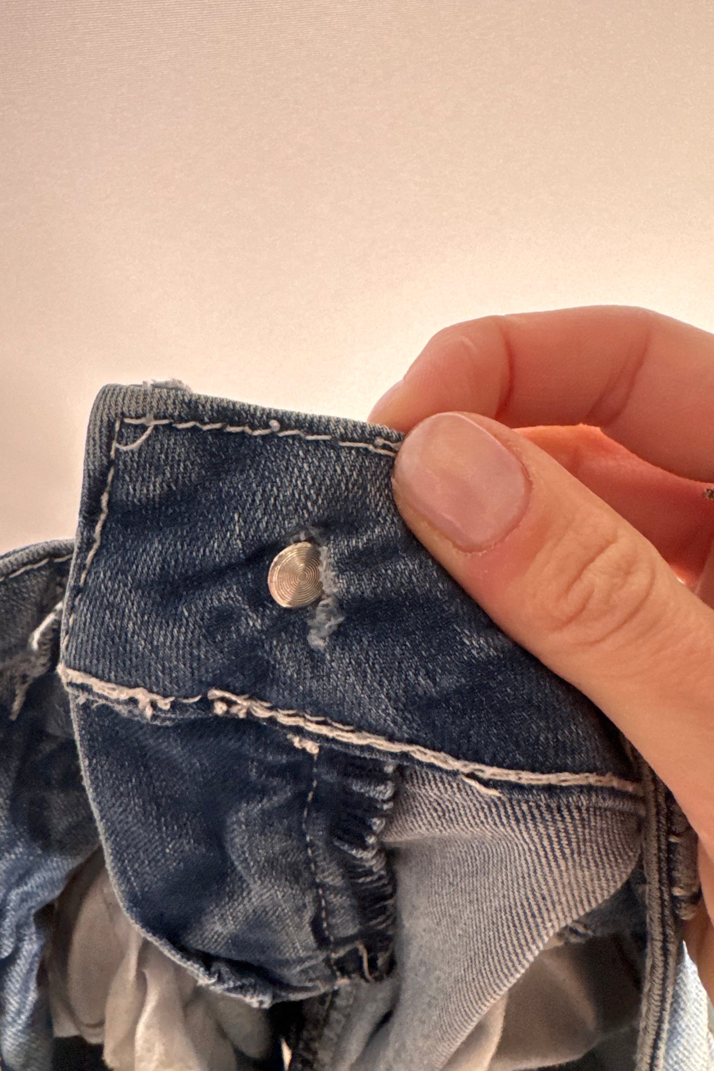 Lågmidjade jeans stl: S