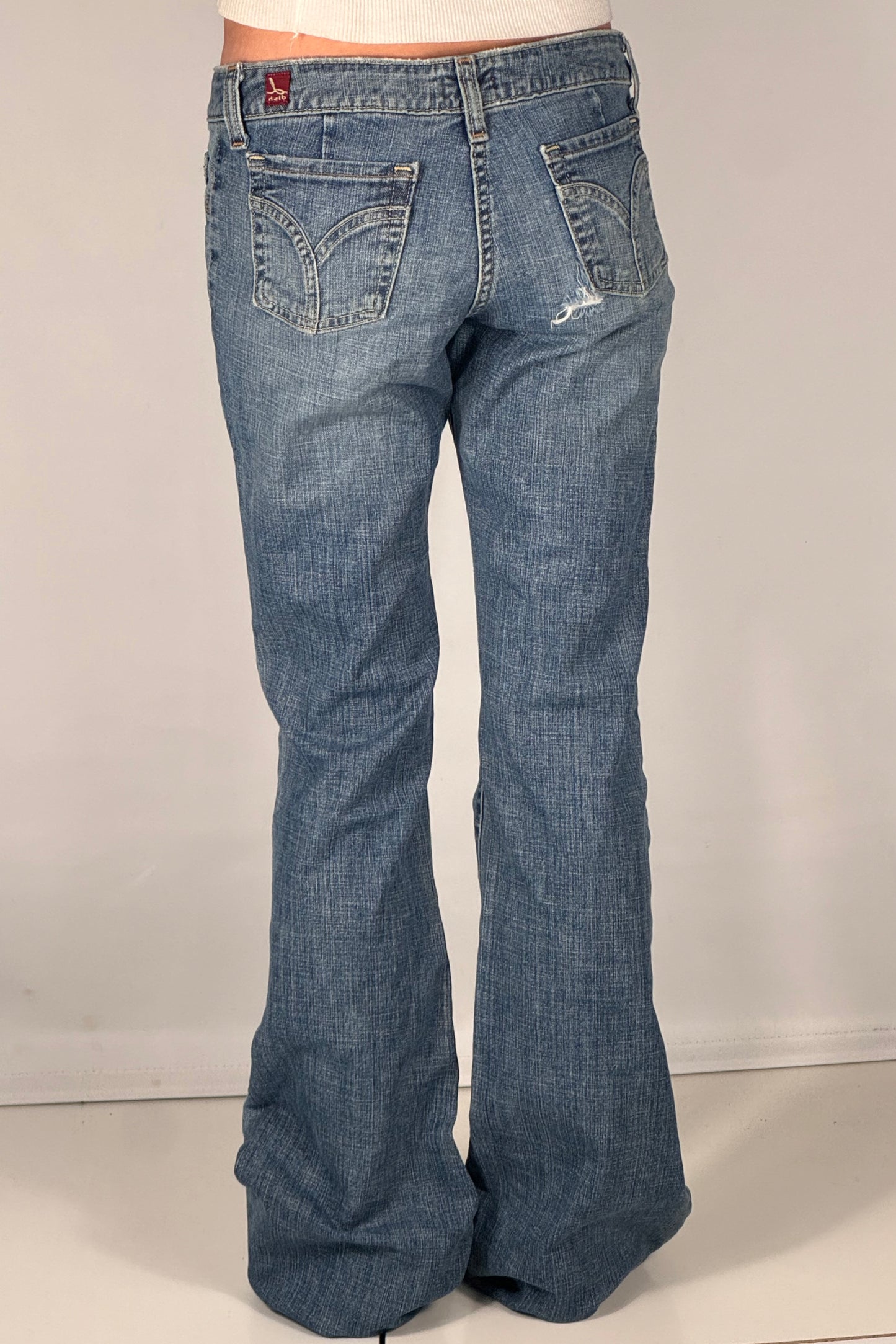 Lågmidjade jeans stl: S