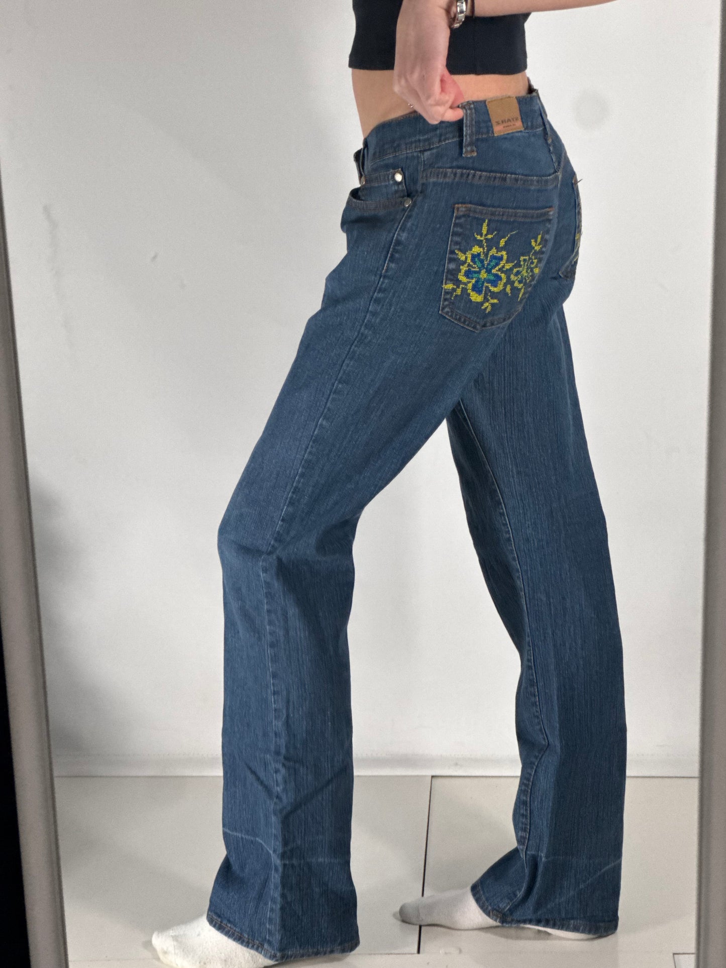 Lågmidjade jeans stl: S
