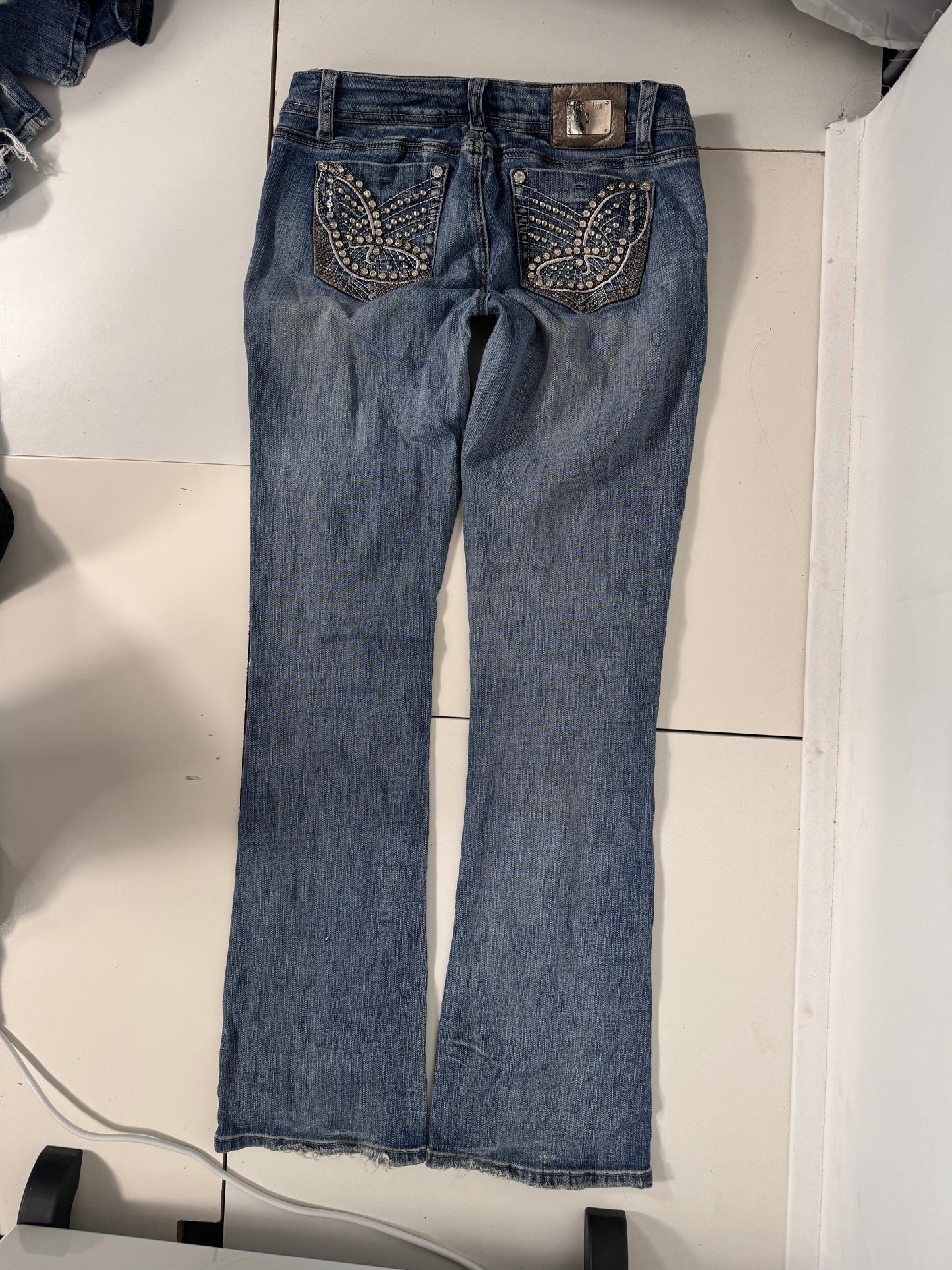 Lågmidjade jeans stl: S