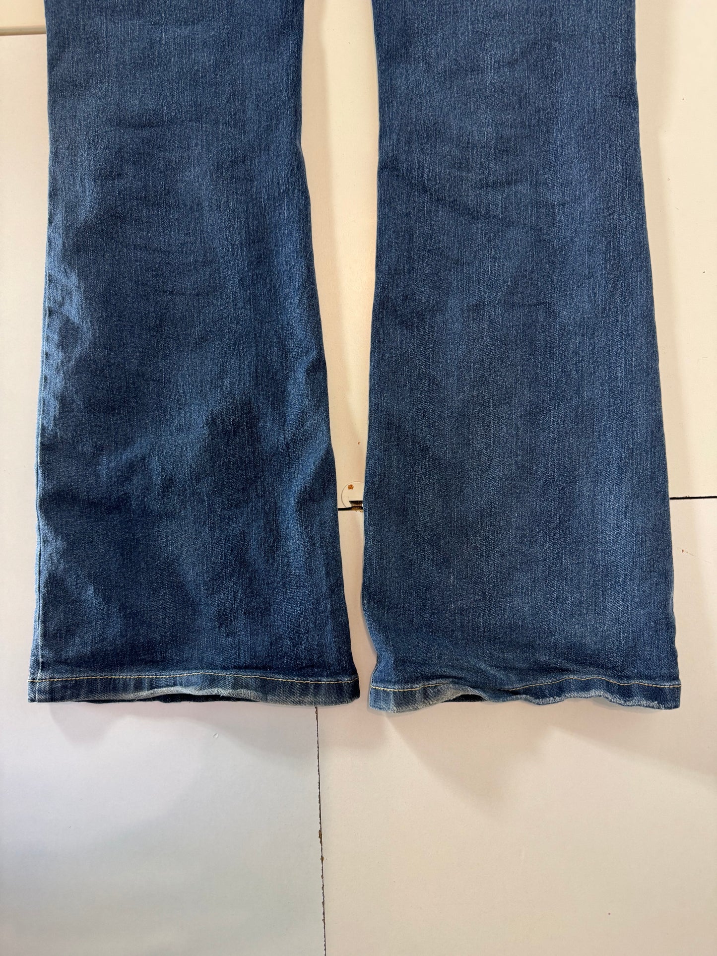 Lågmidjade jeans–stl: S
