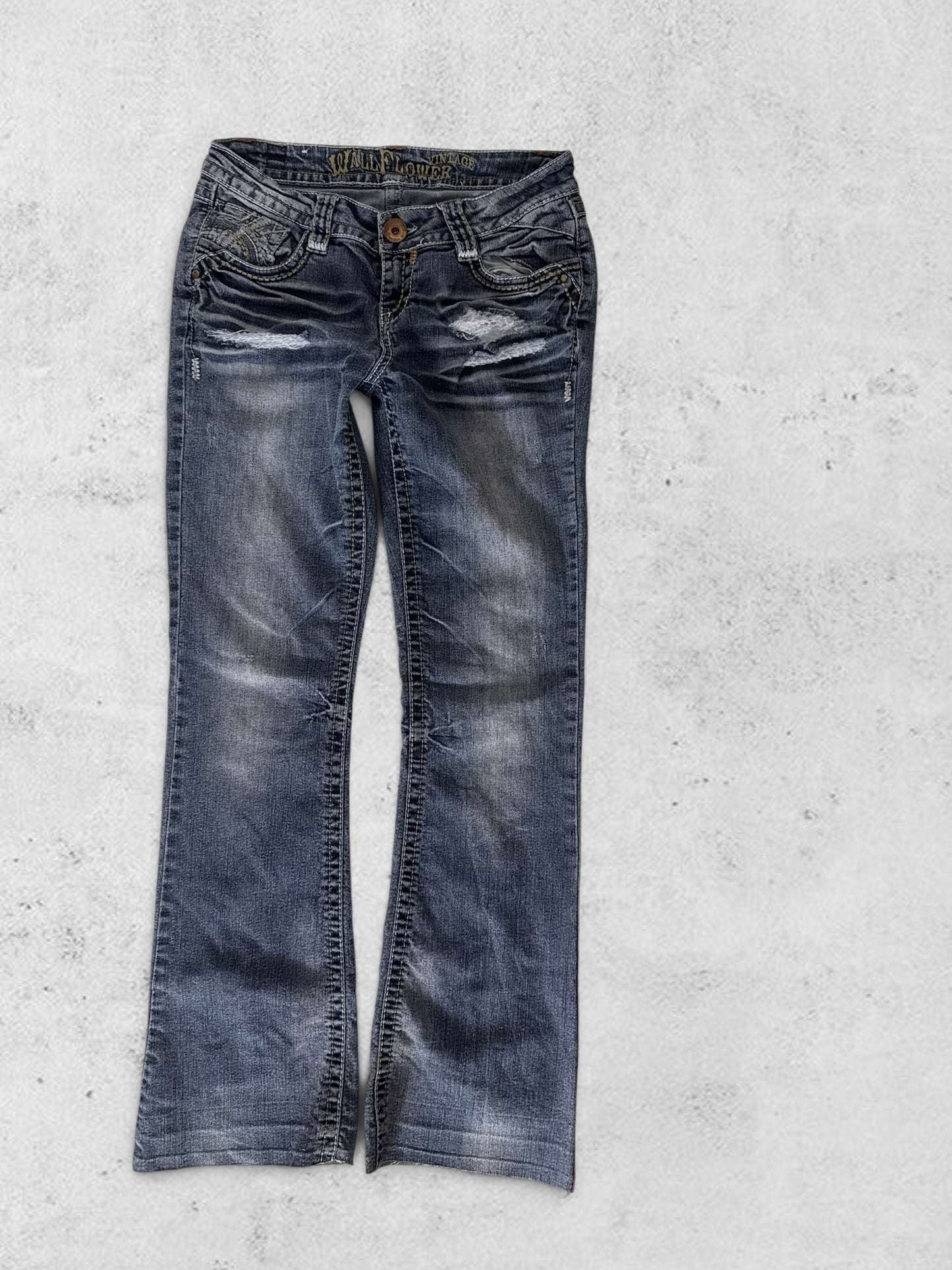 Lågmidjade jeans stl: S
