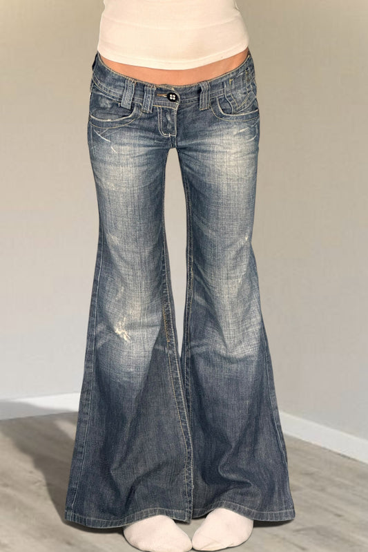 Lågmidjade jeans stl: XS/S