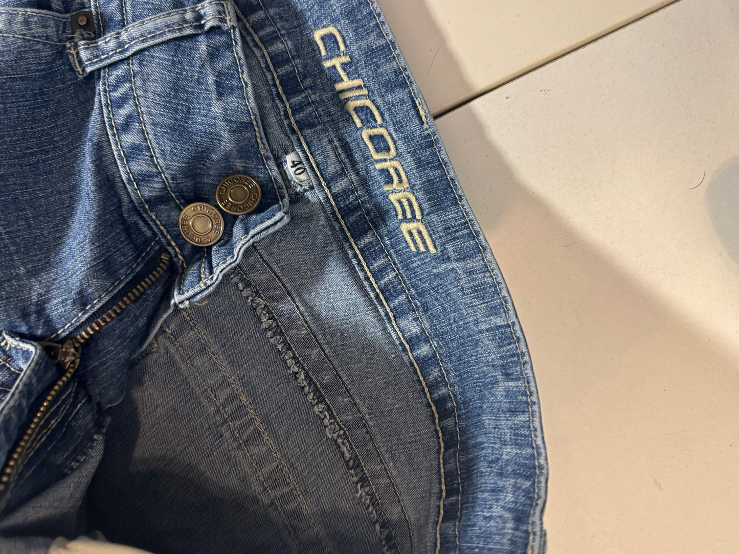 Lågmidjade jeans stl: S/M