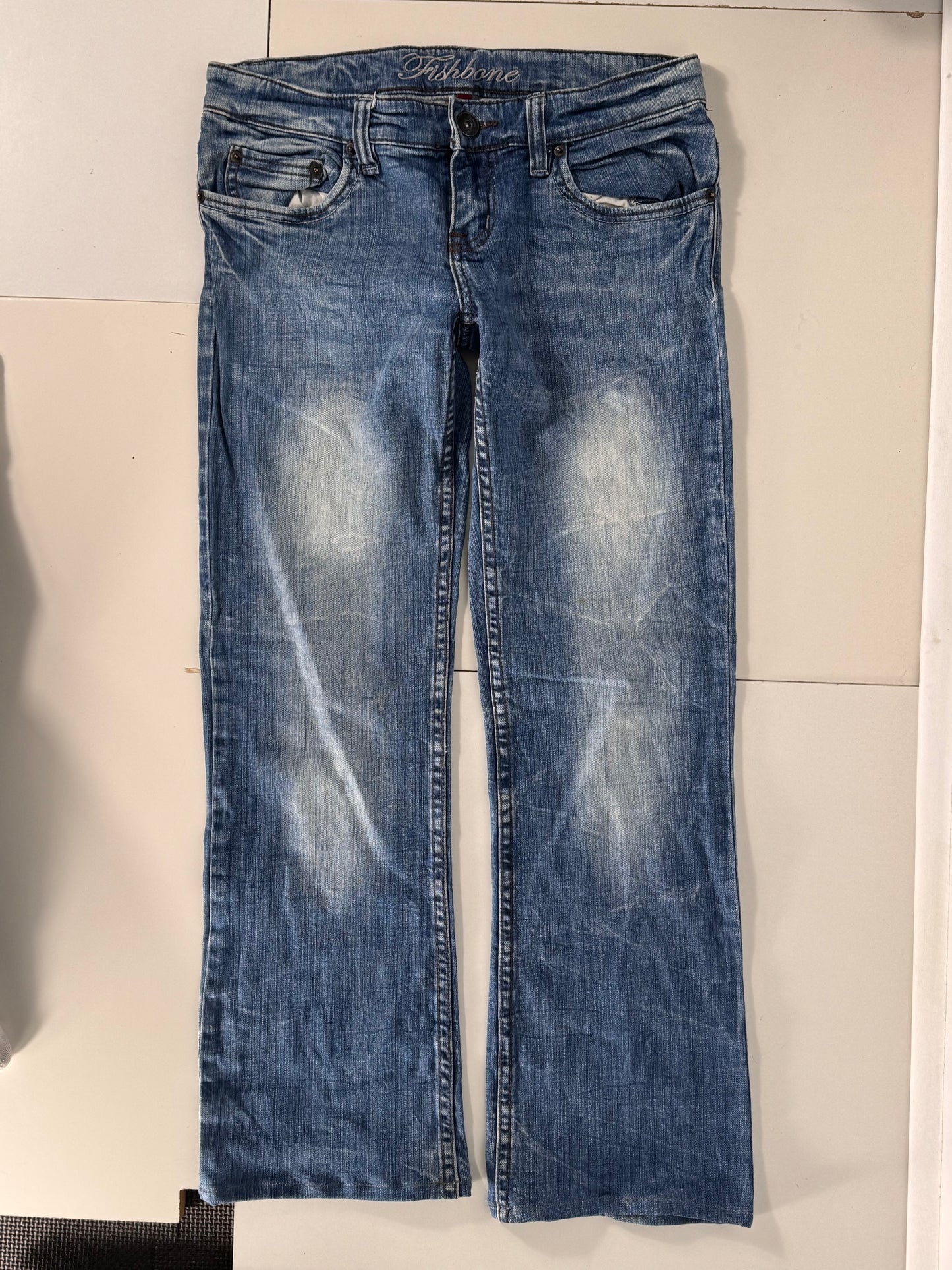 Lågmidjade jeans stl: S