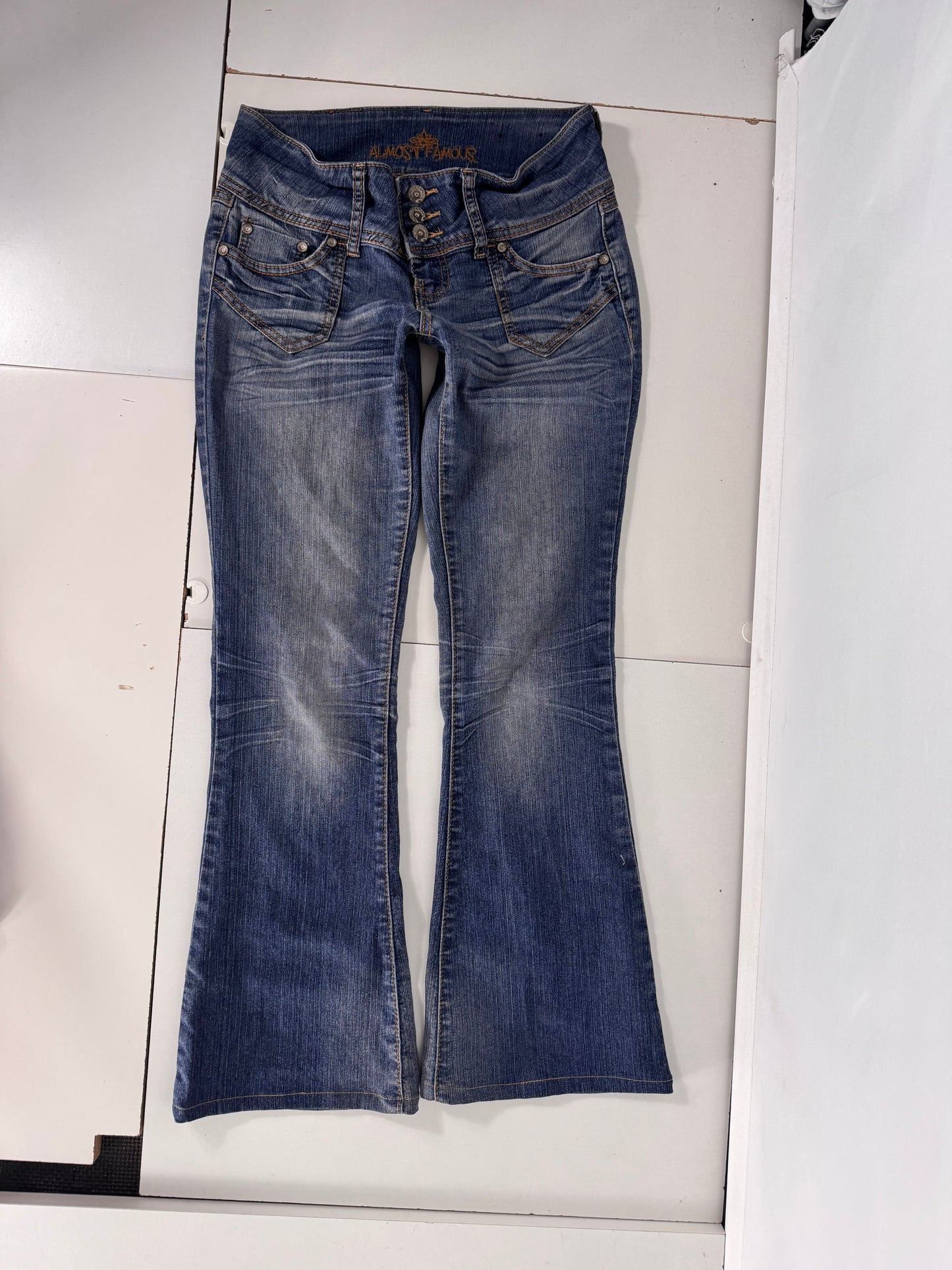 Lågmidjade jeans stl: S