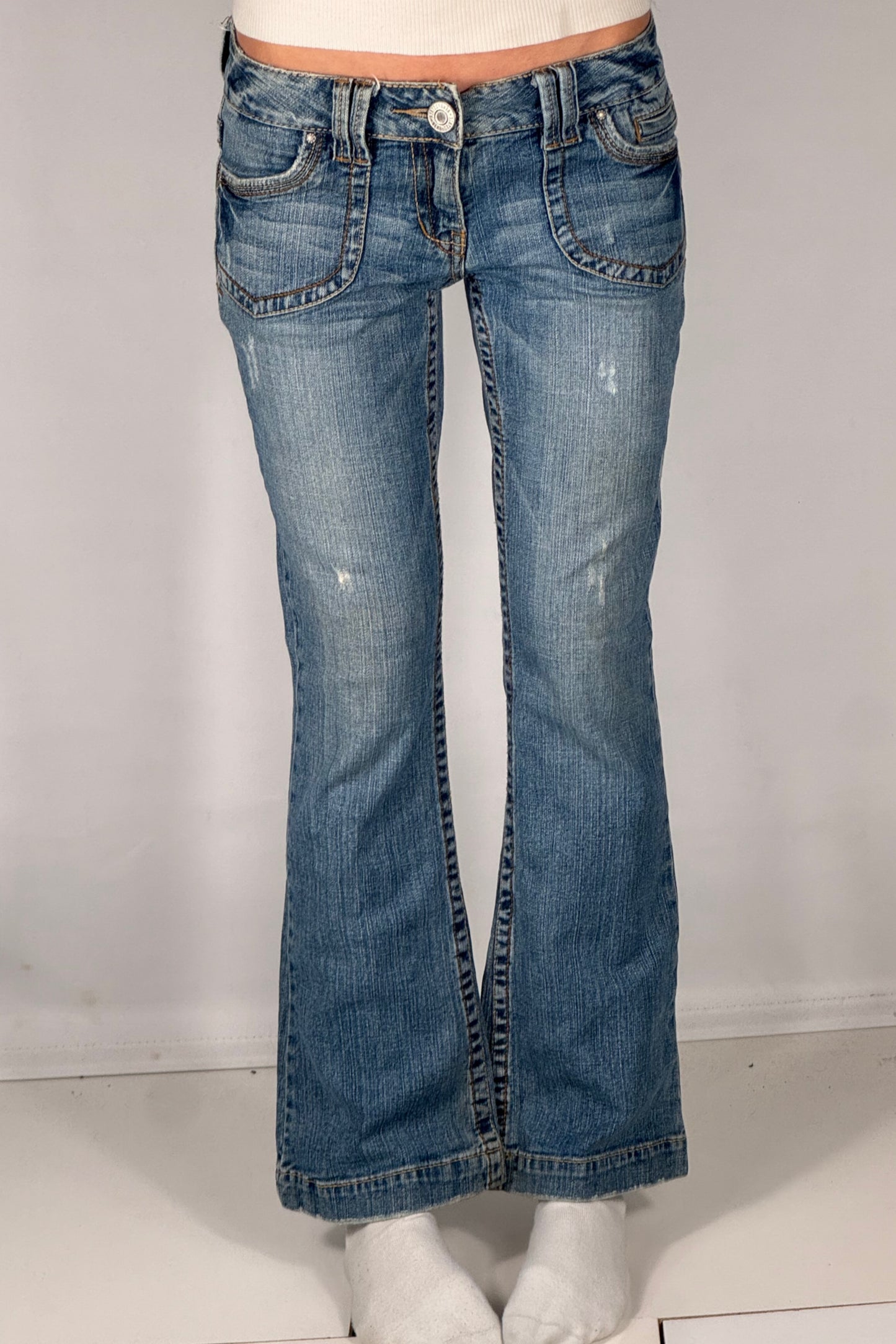 Lavtaljede jeans str: XS