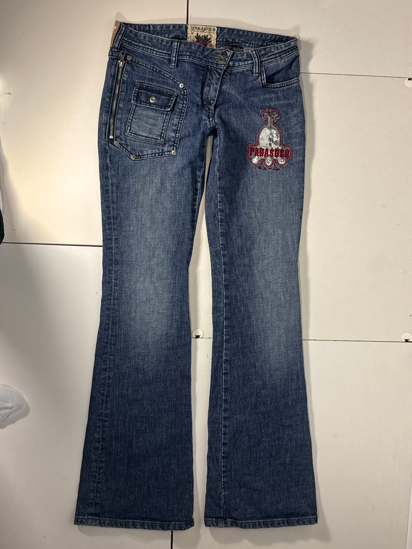 Lågmidjade jeans stl: S