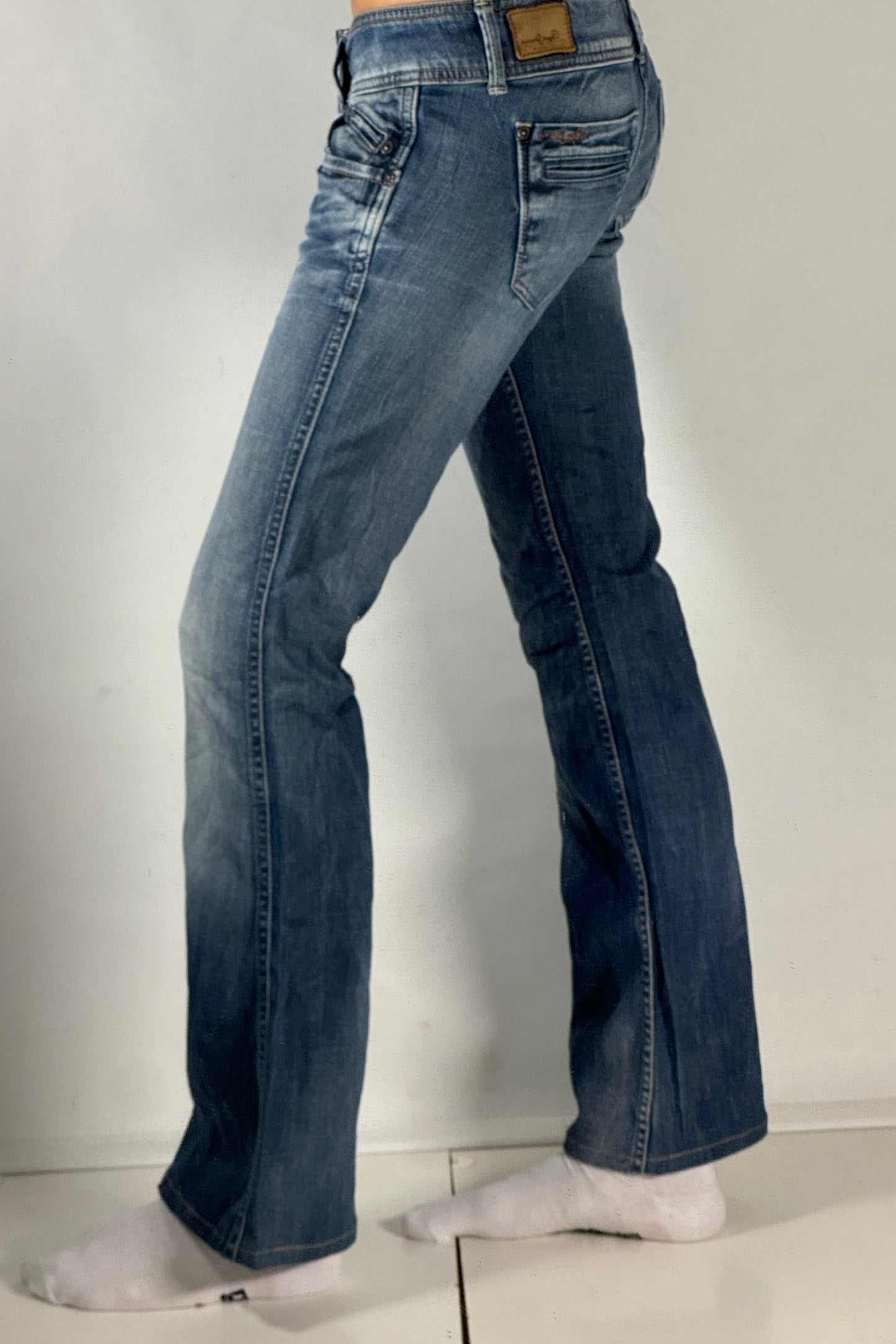 Lågmidjade jeans stl: S