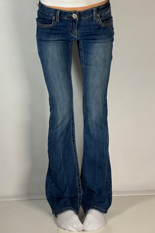 Lågmidjade jeans stl: S