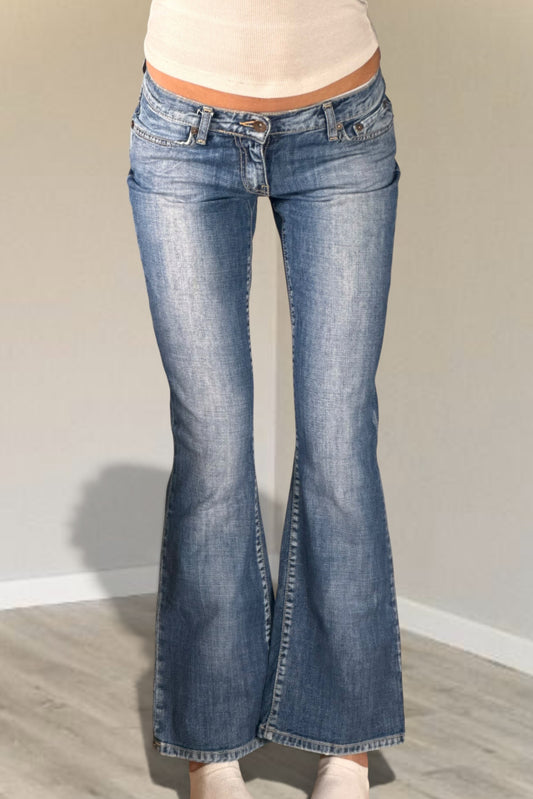 Lågmidjade jeans stl: XS