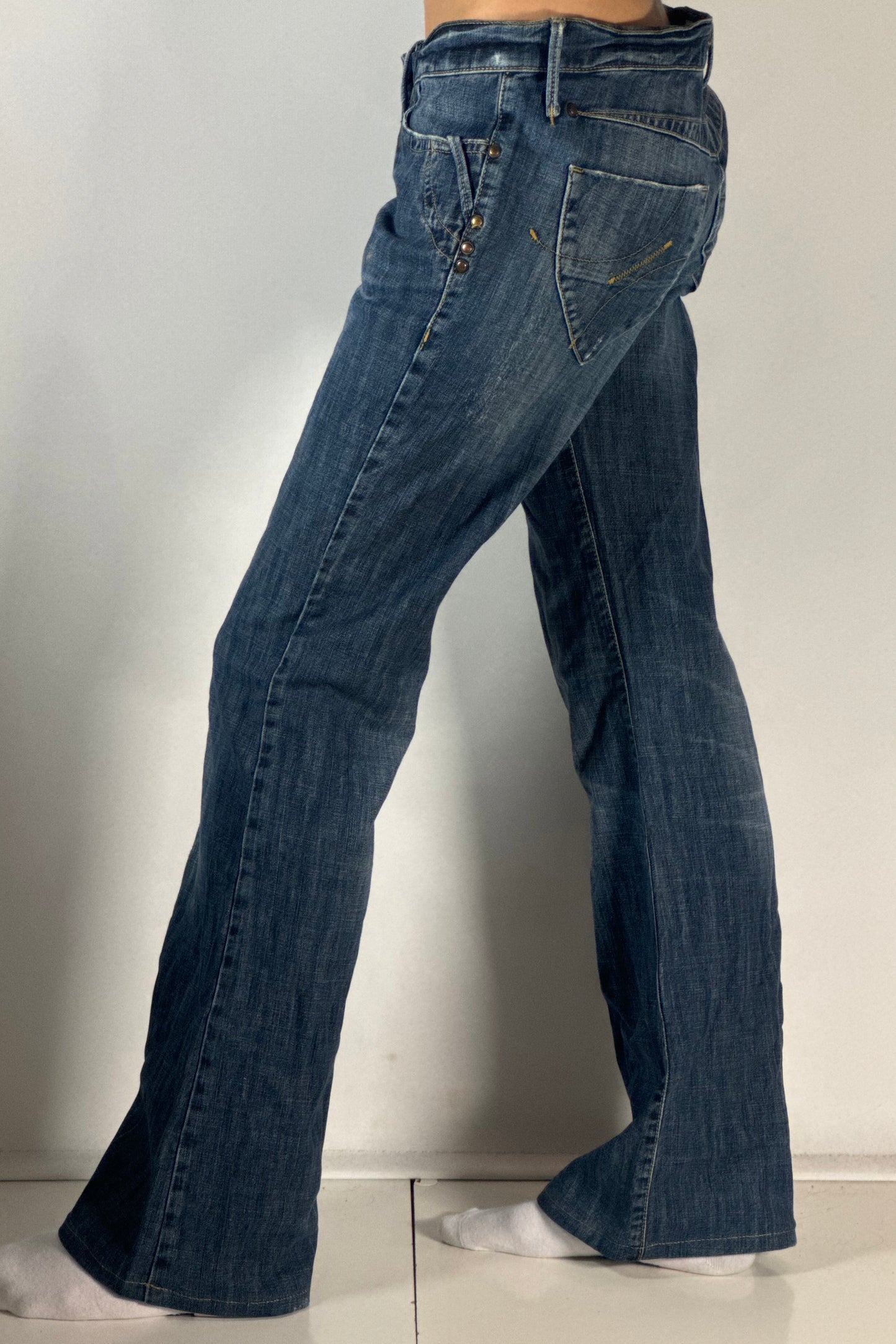 Lågmidjade jeans stl: S