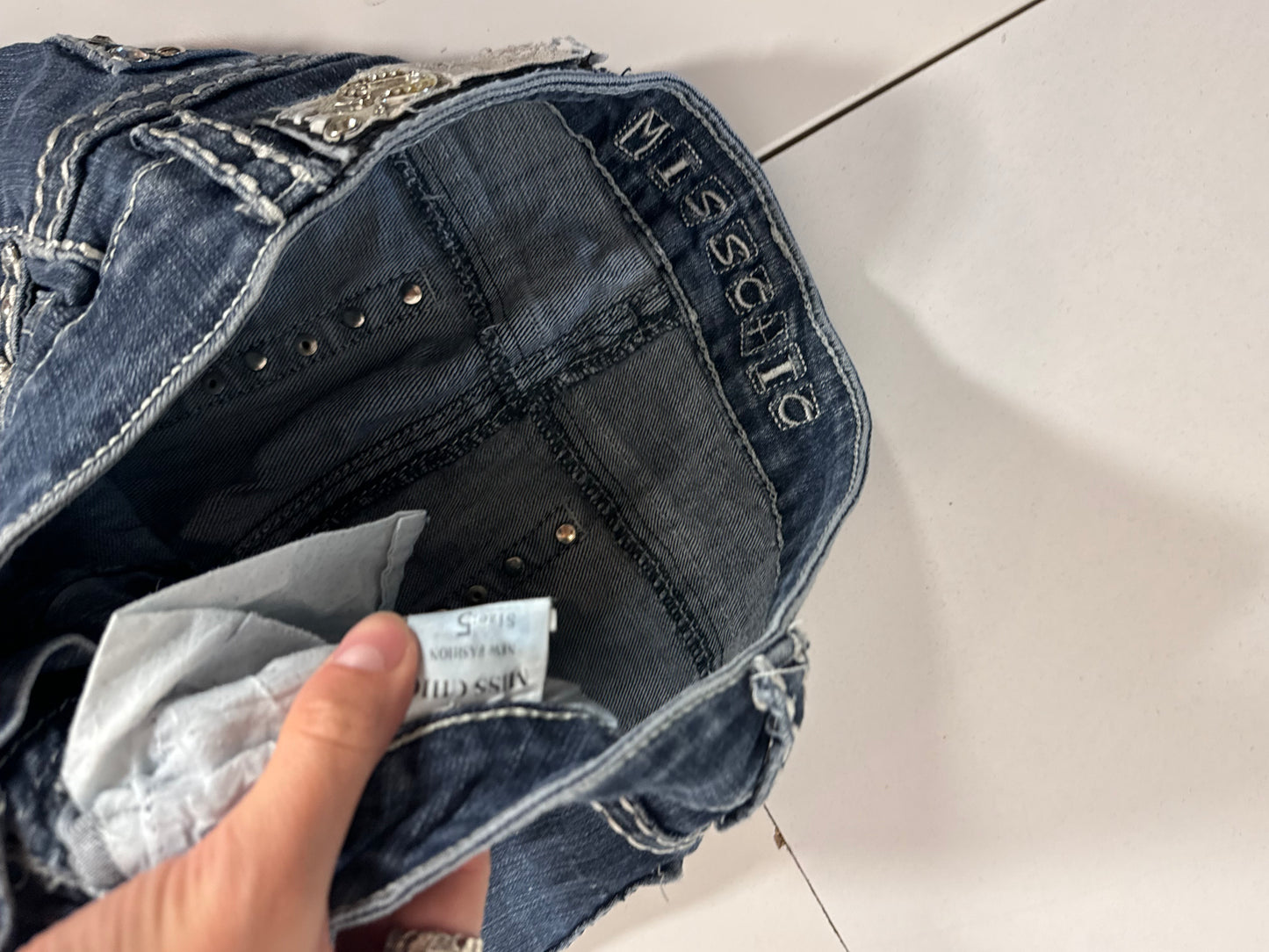 Lågmidjade jeans stl: XS