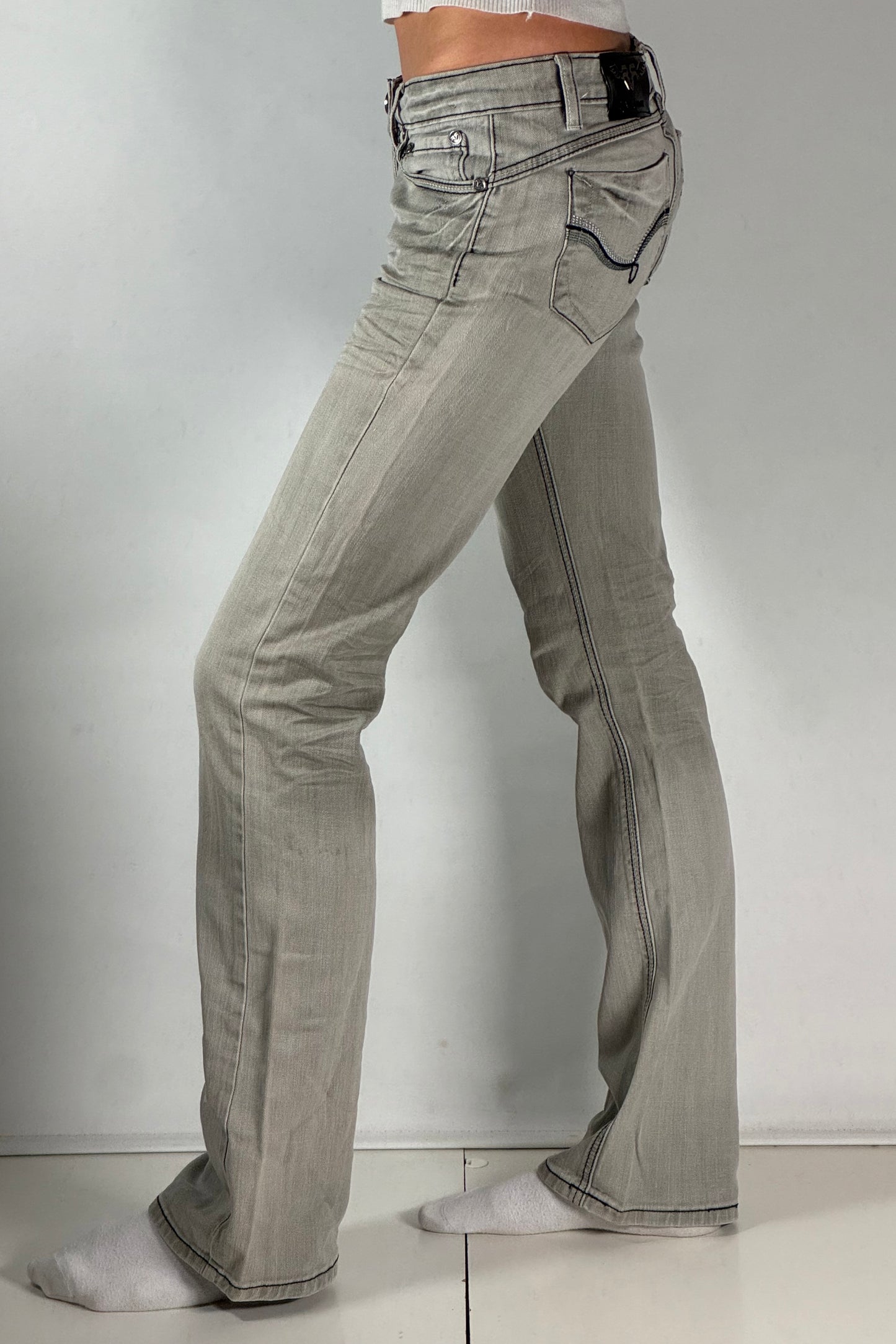 Lågmidjade jeans stl: XS